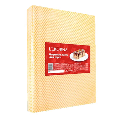 LAYERS PLAIN BIG FAMILY FOR CAKE WAFFLE 10/280GR LEKORNA N04605