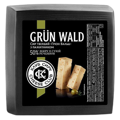 CHEESE GRUN WALD W. FENUGREEK LOAF 1/5.5 LB CHEESE CLUB UKRAINE N42237 N9
