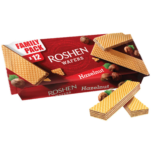 WAFFLES W/HAZELNUT FLAVOR 16/216GR ROSHEN N0131