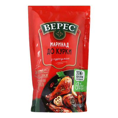 MARINADE FOR CHICKEN 16/140GR VERES UKRAINE
