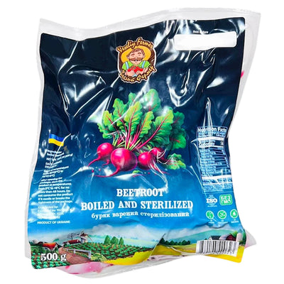 BEETS STERILIZED BOILED 12/500GR VESELIY FERMER UKRAINE