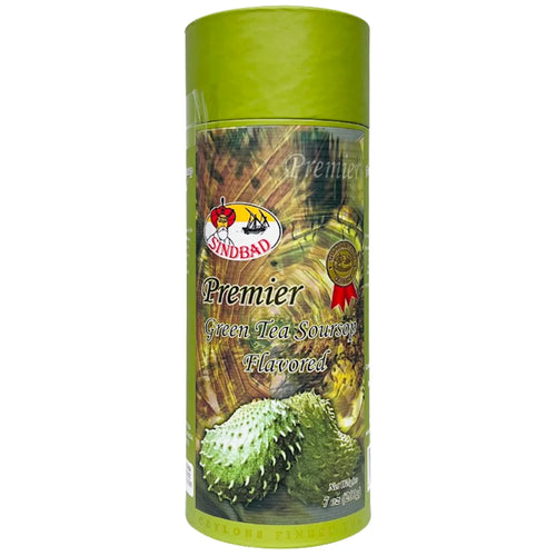 TEA SINDBAD PREMIER GREEN SOURSOP FLAVORED 12/200GR SRI LANKA SIN80051/14