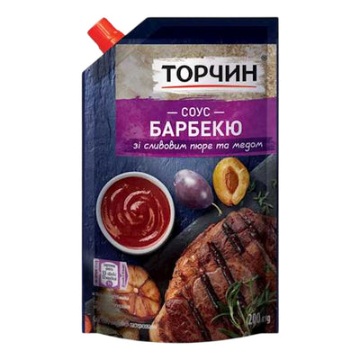 SAUCE BARBECUE 30/200GR TORCHYN UKRAINE