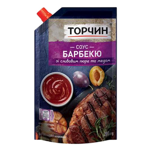 SAUCE BARBECUE 30/200GR TORCHYN UKRAINE