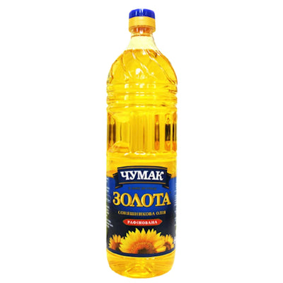 OIL SUNFLOWER CHUMAK REFINED  15/920ML UKRAINE