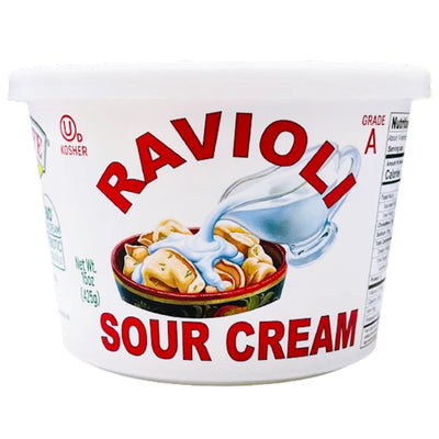 SOUR CREAM PELMENNAYA W/PROBIOTIC 12/425GR BIOLIFE