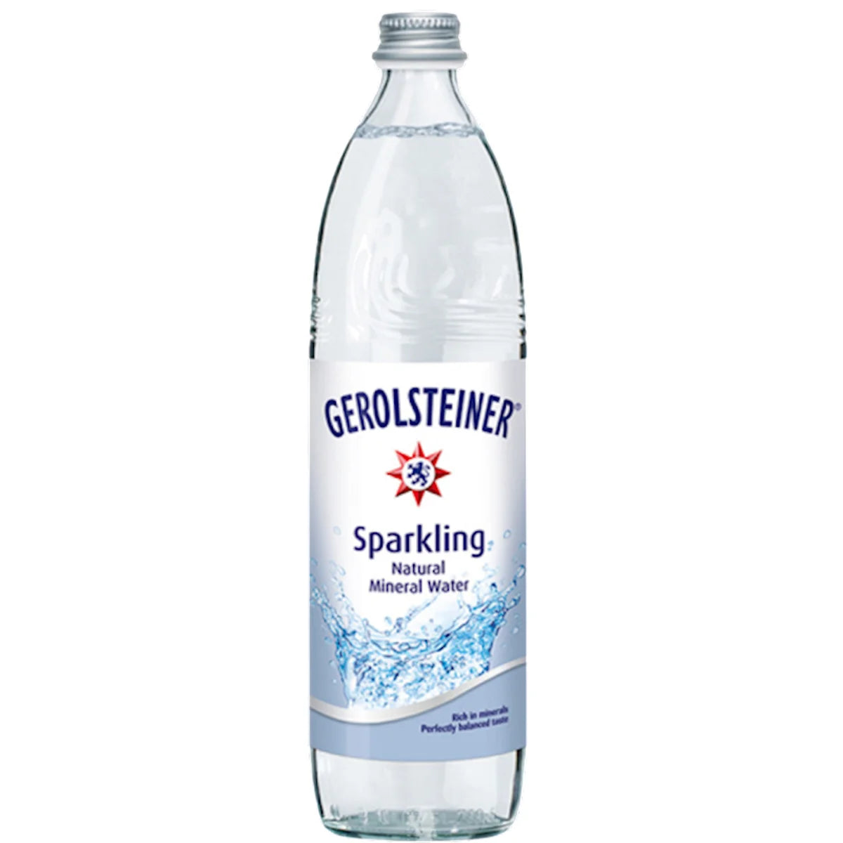 SPARKLING NATURAL MINERAL WATER GEROLSTEINER 15/750ML N50803