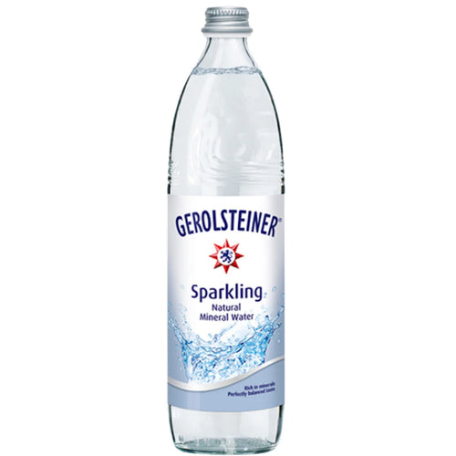SPARKLING NATURAL MINERAL WATER GEROLSTEINER 15/750ML N50803