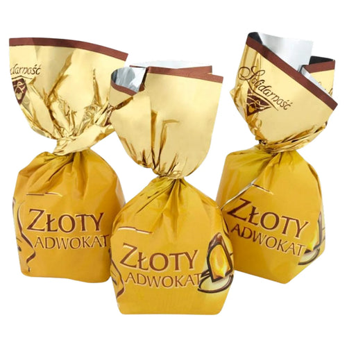 CANDIES LOOSE CHOCOLATE GOLDEN ADVOCAT 1/5.51LB LOOSE SOLIDARNOST NSOL33