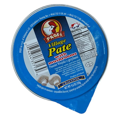 PATE VILLAGE W/MUSHROOMS 12/130GR PROFI N0611/114(6)