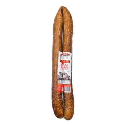 KIELBASA SMOKED SWOJSKA 1LB V/P 30/30LB GALICJA  N1262W