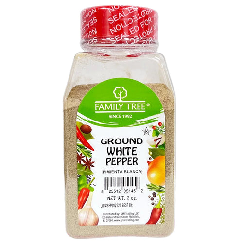 PEPPER WHITE GROUND 12/7OZ FAMILY TREE