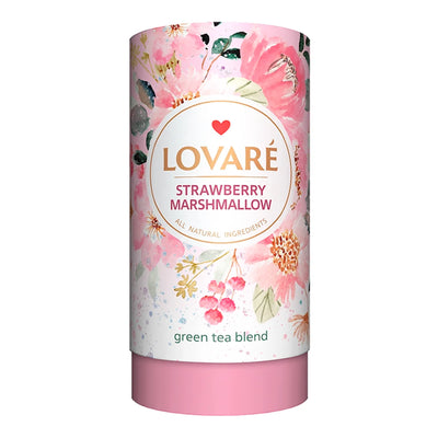 TEA STRAWBERRY MARSHMALLOW TUBE 10/80GR LOVARE
