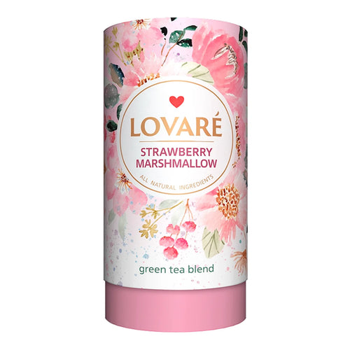 TEA STRAWBERRY MARSHMALLOW TUBE 10/80GR LOVARE