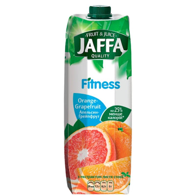 NECTAR ORANGE & GRAPEFRUIT W/STEVIA LEAVES EXTRACT FITNESS 12/0.95L JAFFA UKRAINE