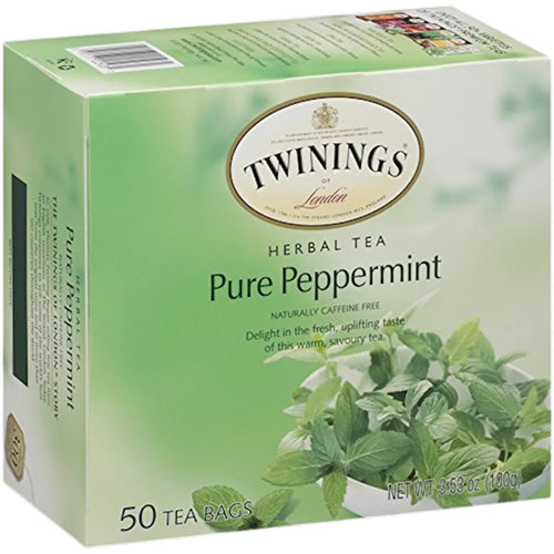 TEA TWININGS HERBAL PURE PEPPERMINT 6/(50X1.5GR) ENGLAND N14988