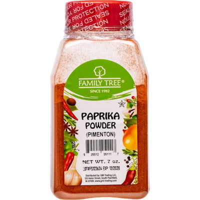 PAPRIKA POWDER 12/7OZ FAMILY TREE