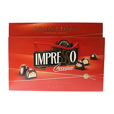 CANDIES BOXED IMPRESSO RED ASSORTY 2/848GR SPARTAK N9160