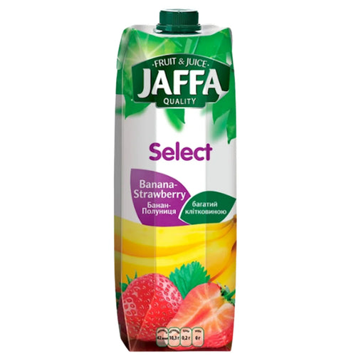 NECTAR STRAWBERRY & BANANA SELECT 12/0.95L JAFFA UKRAINE