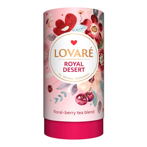 TEA ROYAL DESSERT TUBE 10/80GR LOVARE