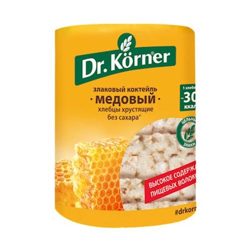 HLEBTSI DR.KORNER ZLAKOVIY COCTAIL W/HONEY 20/100GR RUSSIA N1744