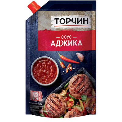 SAUCE ADJIKA 33/180GR TORCHYN UKRAINE
