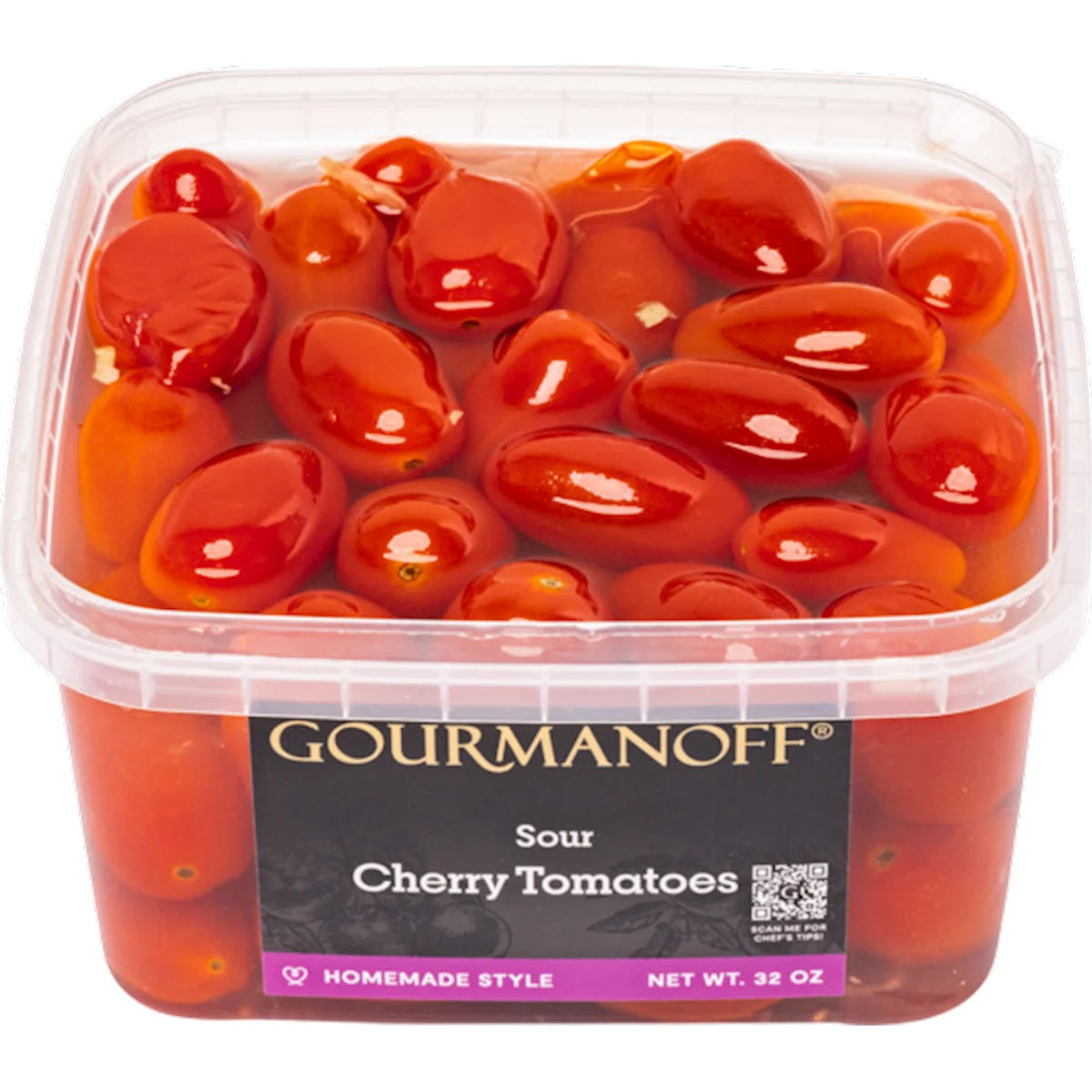TOMATOES SOUR CHERRY 8/32OZ GOURMANOFF PRE-ORDER ONLY