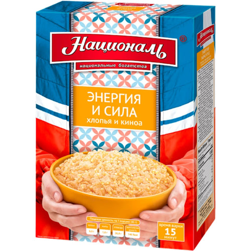 MIX FLAKES&GRAINS ENERGY&POWER 12/(6X40GR) NATSIONAL N35