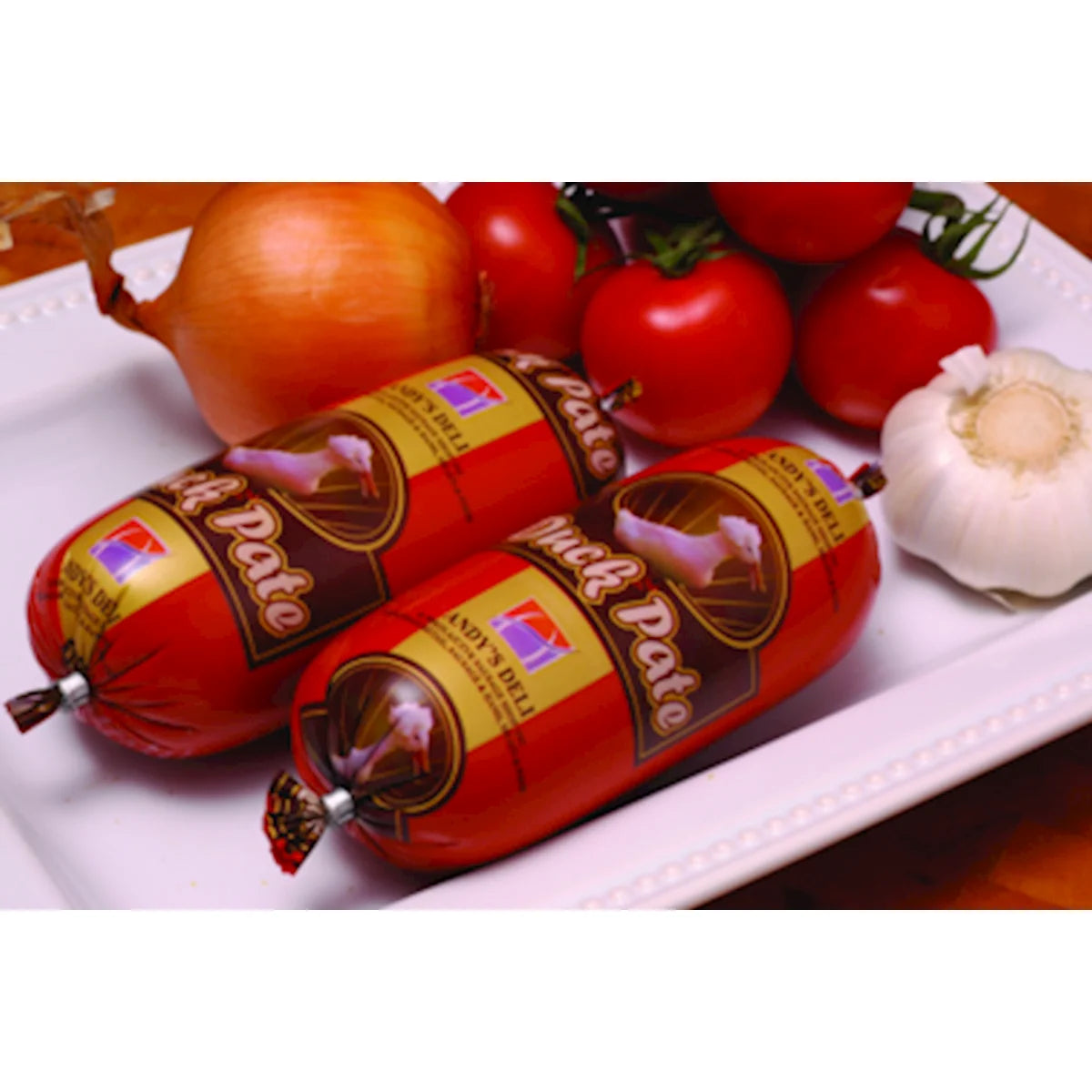 PATE DUCK /PASZTET Z KACZKI 1/0.7LB PRE PACK ANDY'S N381