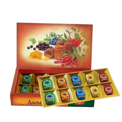 CANDIES BOXED DARY POLESYA GIFTS 6/282GR SPARTAK N10909