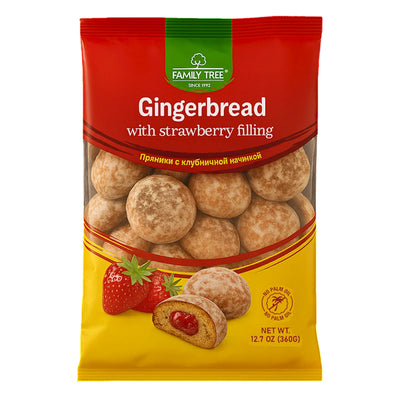 GINGERBREAD W/STRAWBERRY FILLING 10/360GR FAMILY TREE N21