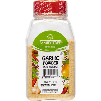 GARLIC POWDER 12/9OZ FAMILY TREE