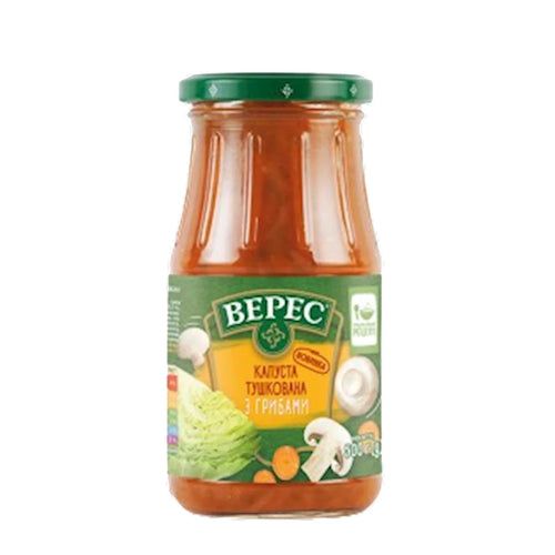 CABBAGE STEW W/MUSHROOMS 12/500GR VERES UKRAINE