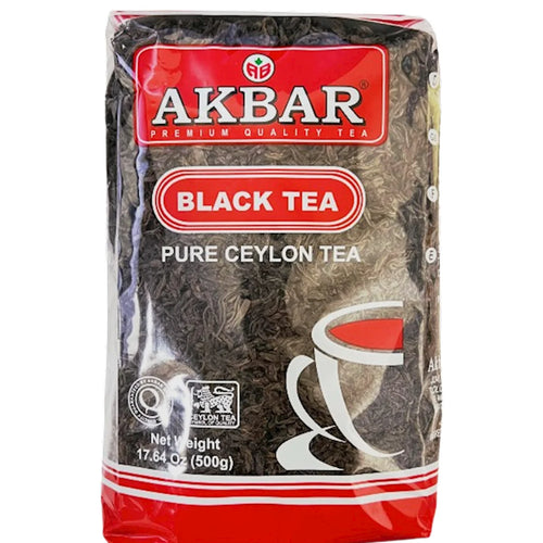 TEA AKBAR BLACK CEYLON 20/500GR SRI-LANKA