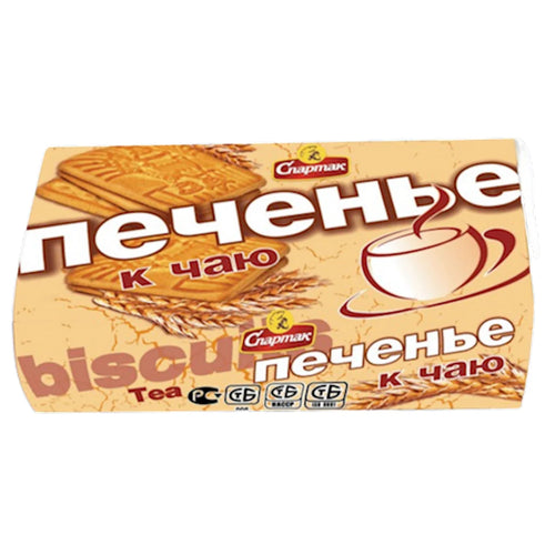 COOKIES FOR TEA 37/100GR SPARTAK N1219