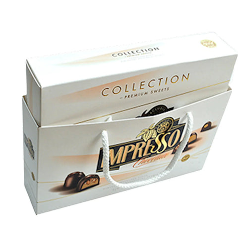 CANDIES BOXED IMPRESSO WHITE ASSORTY 2/848GR SPARTAK N11058/8745