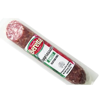 SALAMI SOPRESSATA SWEET CUT 1/226GR FRATELLI BERETTA BY PC
N131108/90824