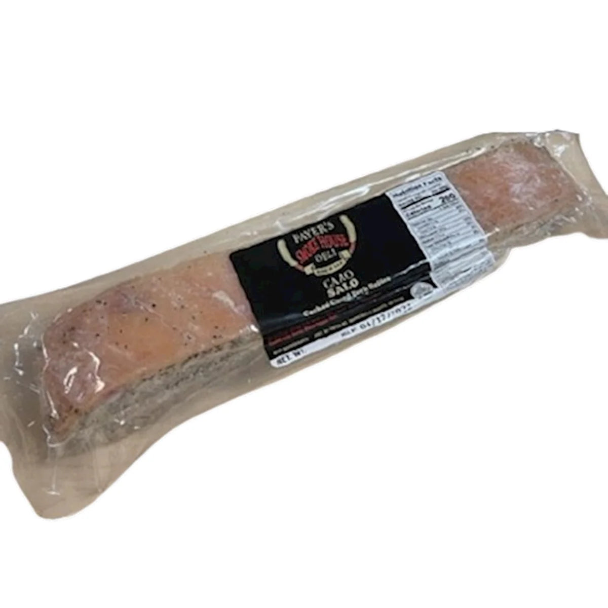SALO COOKED W/PEPPER CHUNK 39/58LB SMOKE HOUSE N92515