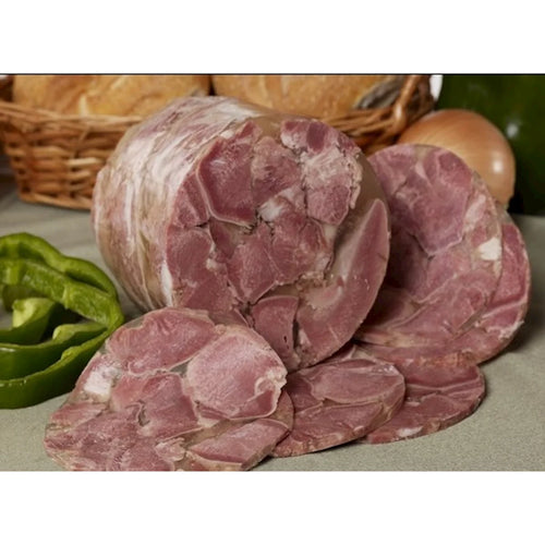 HEADCHEESE PORK TONGUE  /SALCESON OZORKOWY JASNY 12/40LB LOOSE GALICJA  N590/91007
