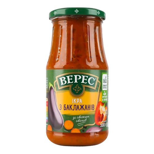 EGGPLANT SPREAD 12/500GR VERES UKRAINE