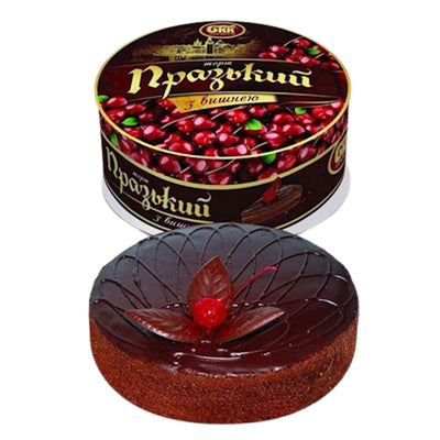 CAKE PRAGUE W/CHERRY JAM BIG  6/850GR BKK UKRAINE N4581