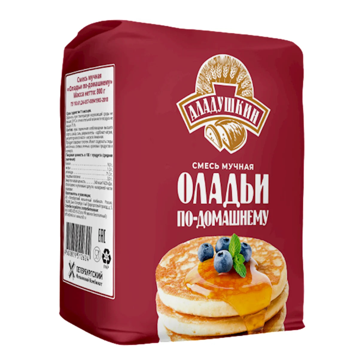 FLOUR BAKING MIX OLADUSHKI PO-DOMASHNEMU 10/800GR ALADUSHKIN