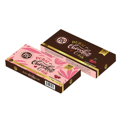 CHOCOLATE BAR DUBAI W/CHERRY 6/190GR MODA
