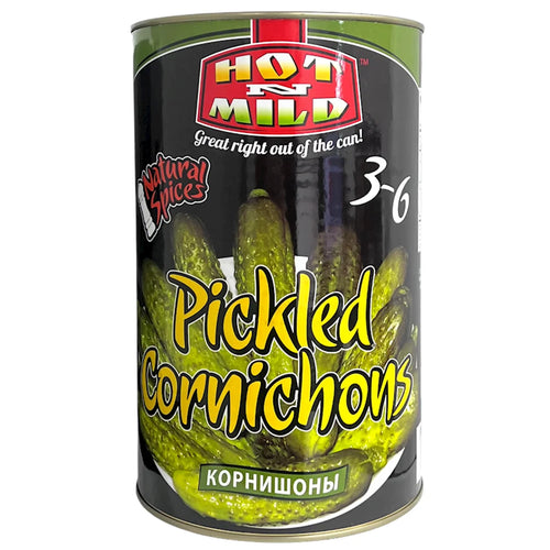 CORNICHONS PICKLED 3/4250GR HOT&MILD N1755