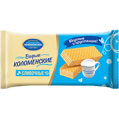 WAFFLES KOLOMENSKOE WITH CREAM FLAVOR 20/200GR RUSSIA N1196/2004