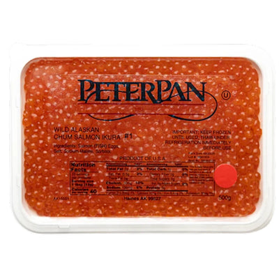 CAVIAR RED PREMIUM CHUM N1 KOSHER 1/500GR PETER PAN