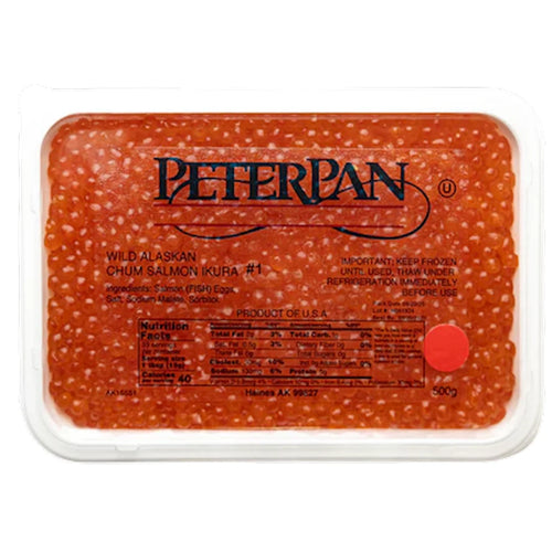 CAVIAR RED PREMIUM CHUM N1 KOSHER 1/500GR PETER PAN