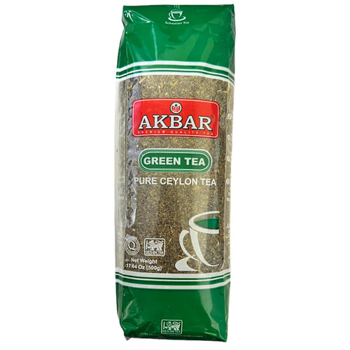 TEA AKBAR GREEN CEYLON 20/500GR SRI-LANKA