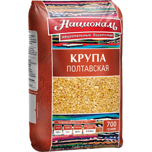 WHEAT GROATS (PSHENICHNAYA) POLTAVSKAYA 12/700GR NATSIONAL ANGSTREM