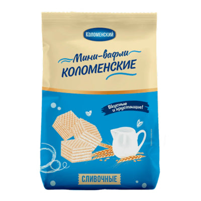 WAFFLES MINI CREAMY 12/200GR KOLOMENSKOE N92013